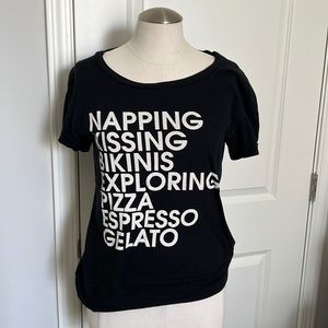 Wildfox graphic tee